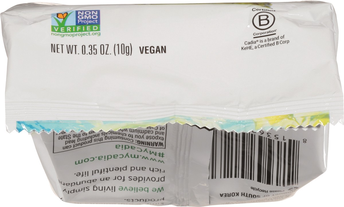 slide 2 of 9, Cadia Roasted Teriyaki Seaweed 0.35 oz, 0.35 oz