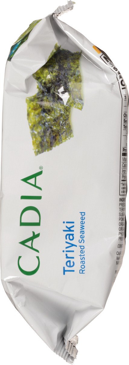 slide 9 of 9, Cadia Roasted Teriyaki Seaweed 0.35 oz, 0.35 oz