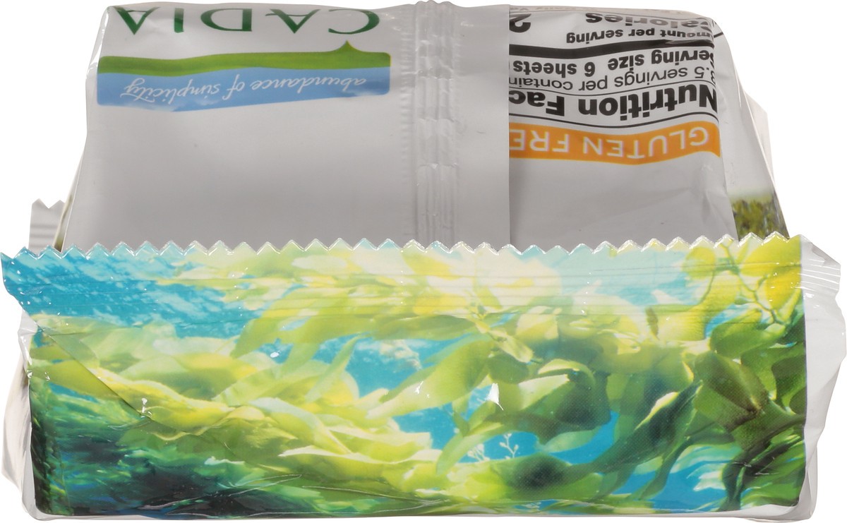 slide 7 of 9, Cadia Roasted Teriyaki Seaweed 0.35 oz, 0.35 oz