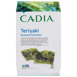 Cadia Roasted Teriyaki Seaweed 0.35 oz