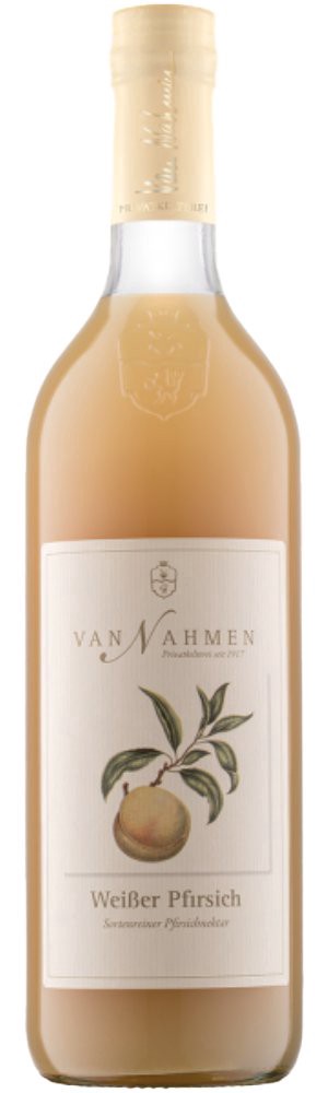 slide 1 of 1, Van Nahmen White Peach Nectar, 750 ml