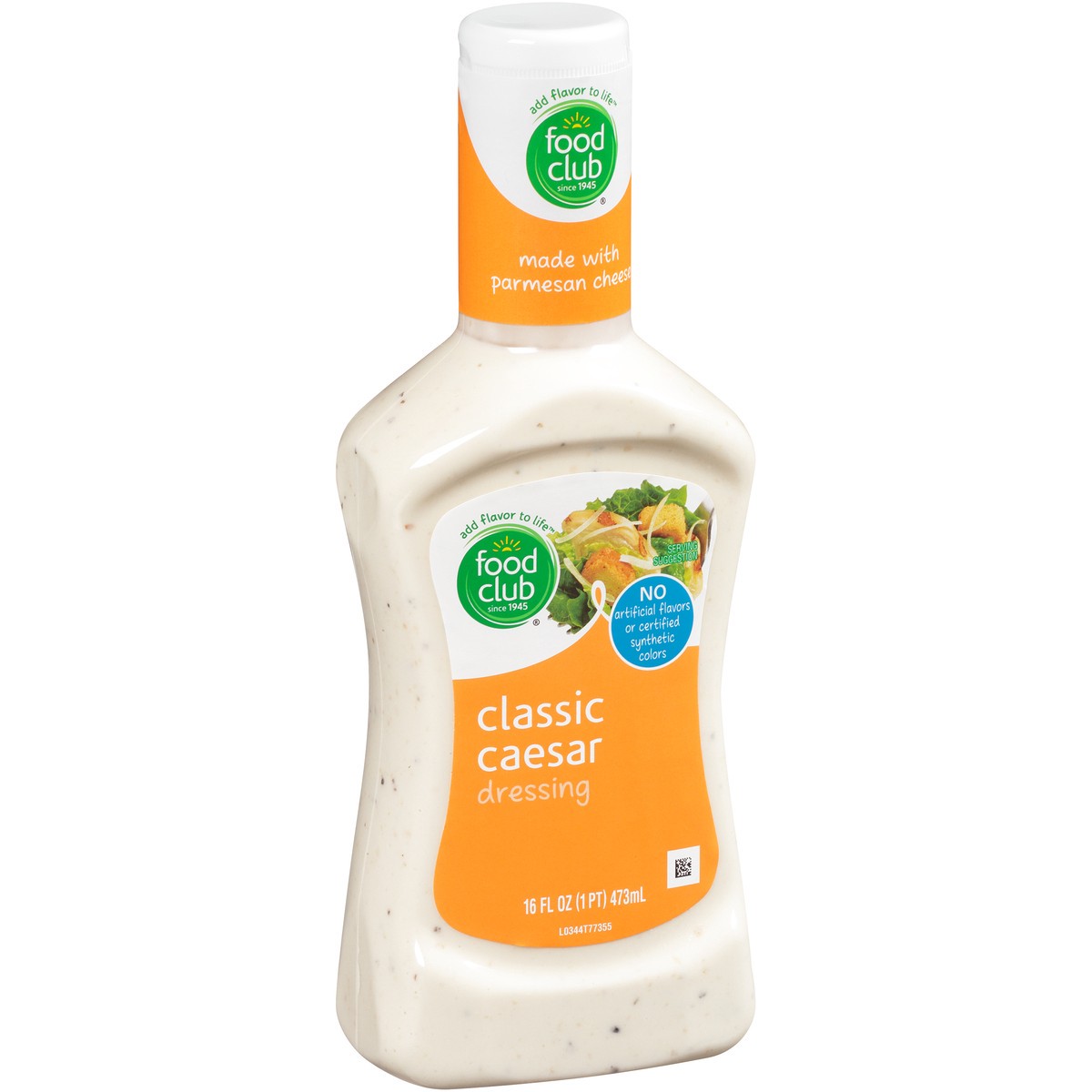 slide 2 of 10, Food Club Salad Dressing - Caesar, 16 fl oz