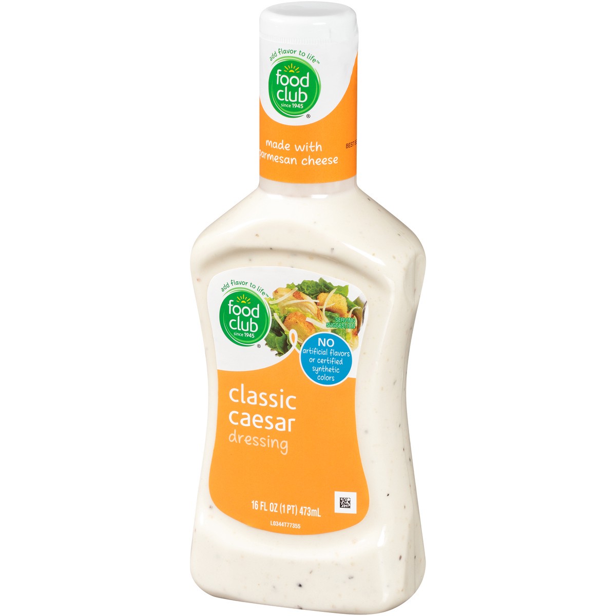 slide 3 of 10, Food Club Salad Dressing - Caesar, 16 fl oz