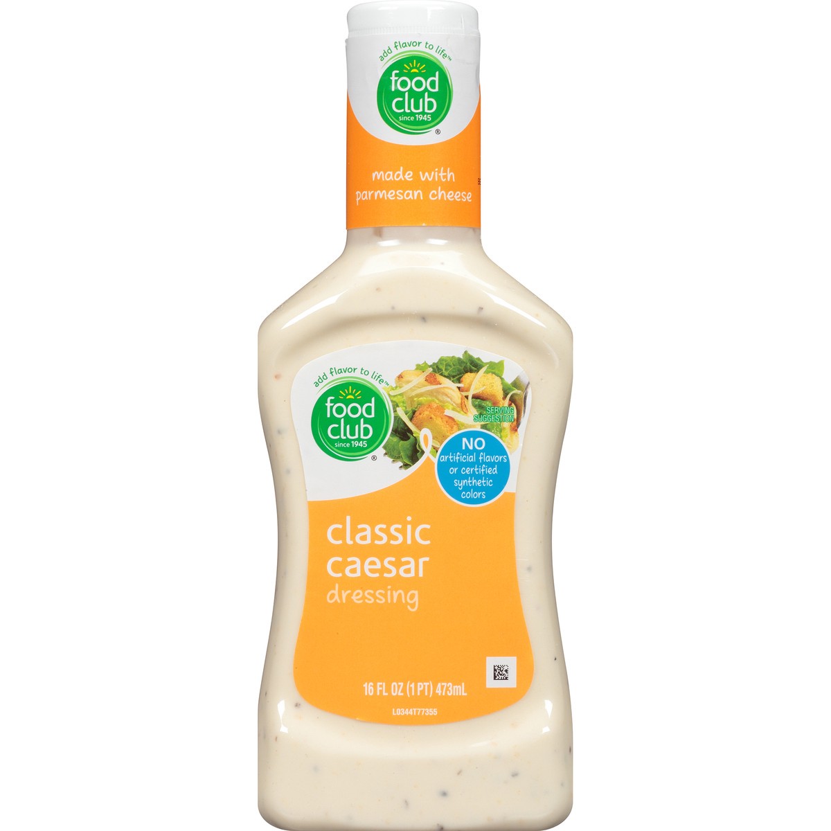 slide 9 of 10, Food Club Salad Dressing - Caesar, 16 fl oz