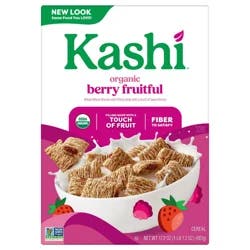 Kashi Breakfast Cereal Berry Fruitful, Organic, 17.2 oz