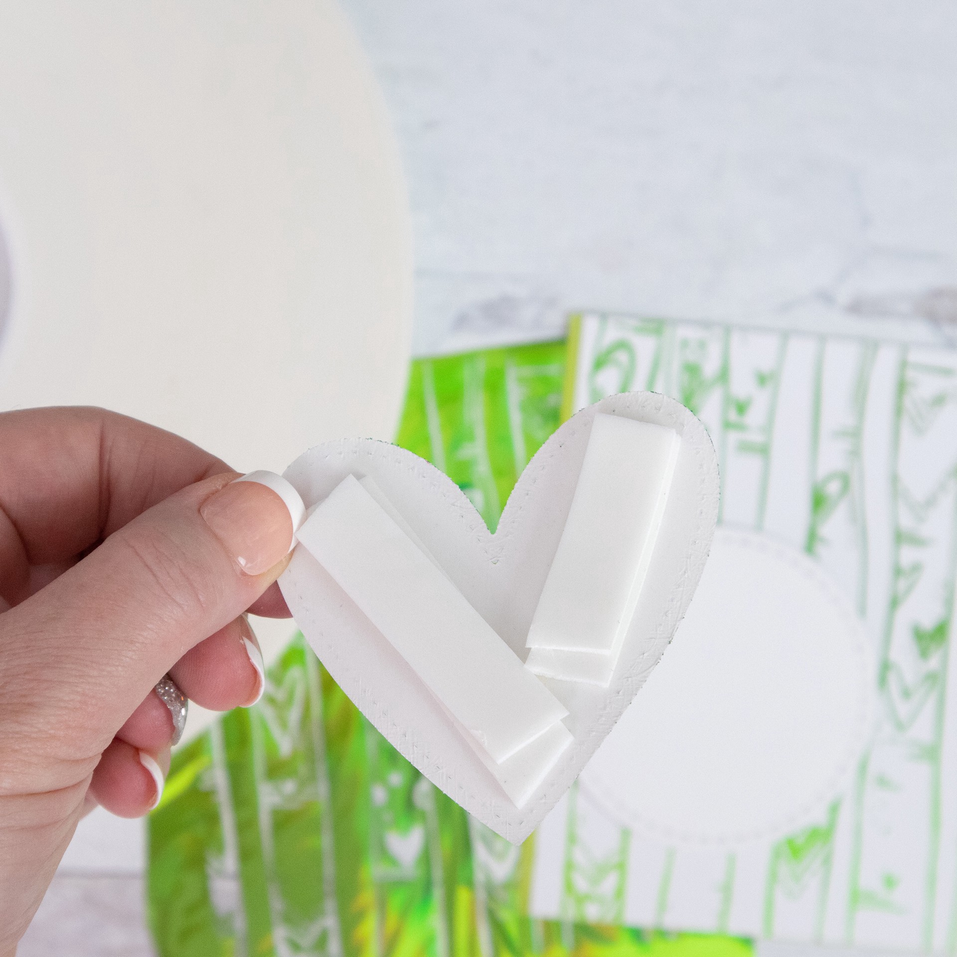 slide 4 of 5, Icraft White 3d Foam Tape Roll, 54ft., 54 ft