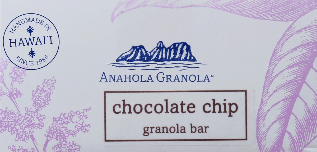 slide 5 of 6, Anahola Granola Granola Bar, Chocolate Chip, 