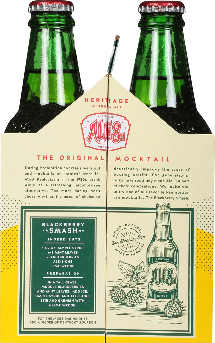 slide 9 of 13, Ale81 Heritage Ginger Ale Soft Drink 4 - 12 fl oz Bottles, 4 ct; 12 fl oz