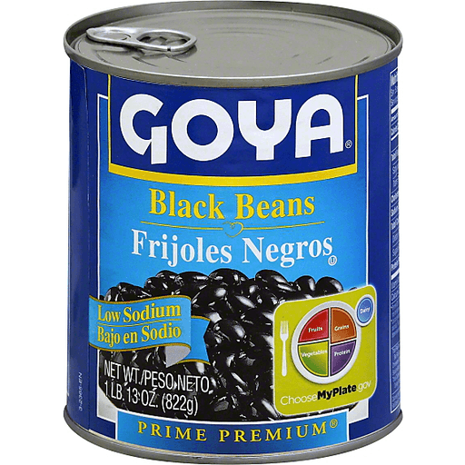 slide 2 of 3, Goya Black Beans 29 oz, 29 oz