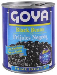 Goya Black Beans 29 oz