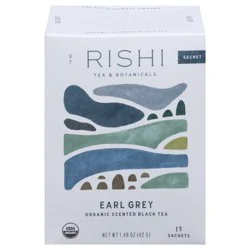 Rishi Organic Earl Grey Tea - 15 ct