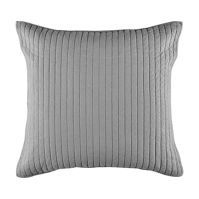 slide 1 of 2, Bridge Street Sydney European Pillow Sham - Grey, 1 ct