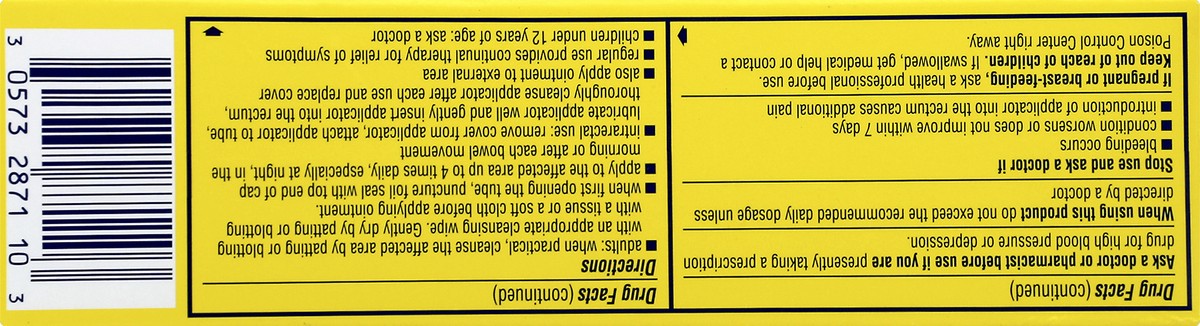 slide 3 of 5, Preparation H Hemorrhoidal Ointment, 1 oz