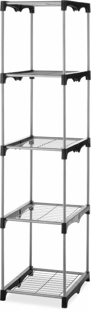 slide 1 of 2, Whitmor 5 Tier Shelf Tower, 1 ct