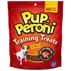 Pup-Peroni Dog Training Treats Made With Real Beef, 5.6 Oz. Bag