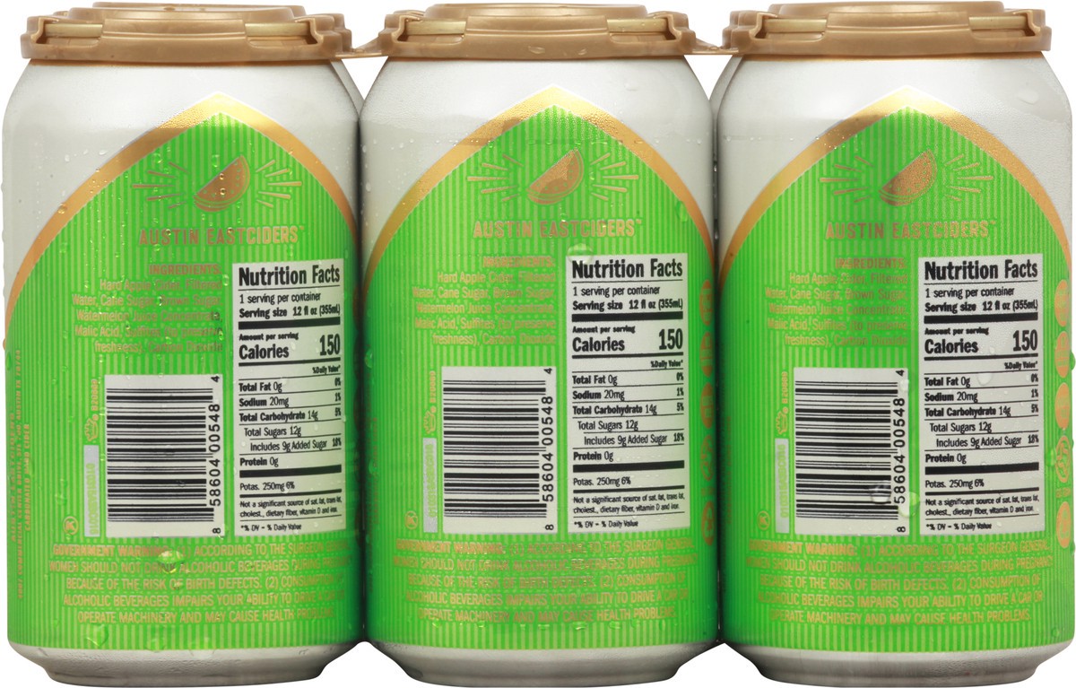 slide 7 of 13, Austin Eastciders Prickly Pear Hard Cider 6 - 12 fl oz Cans, 6 ct; 12 oz
