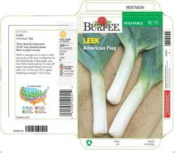 Burpee® Leek American Flag Seeds