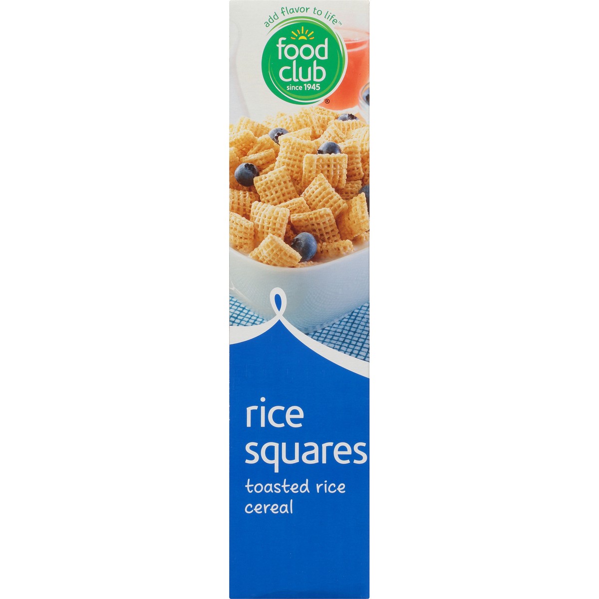 slide 7 of 9, Food Club Rice Squares Toasted Rice Cereal, 12 oz