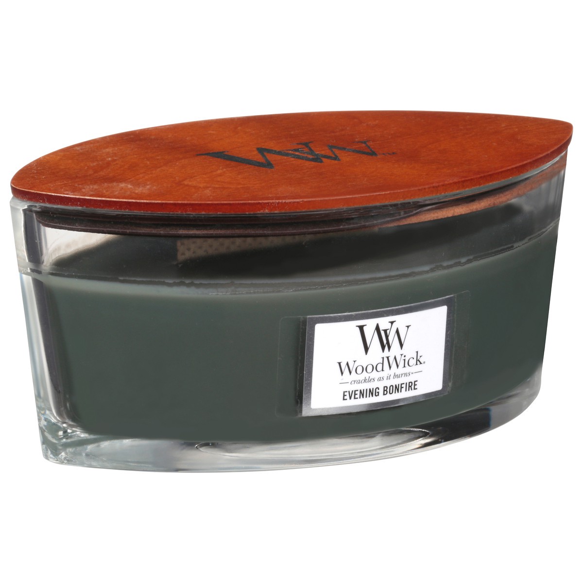 slide 9 of 9, WoodWick Evening Bonfire Candle 1 ea, 16 oz