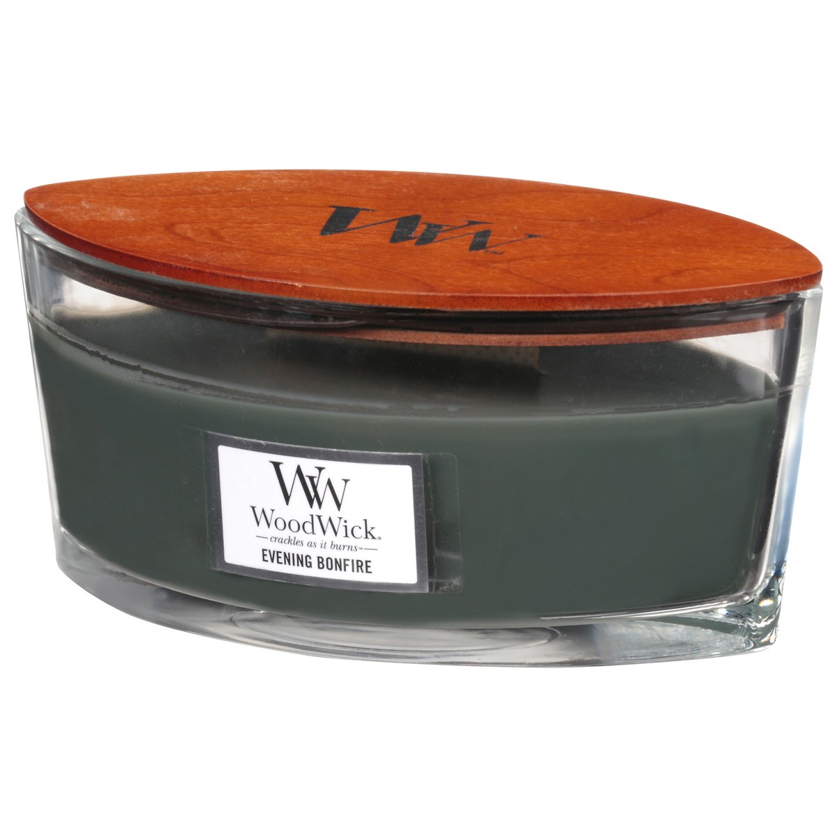 slide 3 of 9, WoodWick Evening Bonfire Candle 1 ea, 16 oz