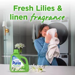 Purex Natural Elements Concentrated Dye-Free Linen & Lilies Detergent 150 fl oz