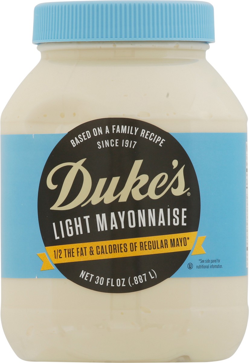 slide 6 of 9, Duke's Mayonnaise Light, 32 oz