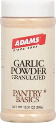 Adams Pantry Basics Granulated Garlic Powder 10.31 oz