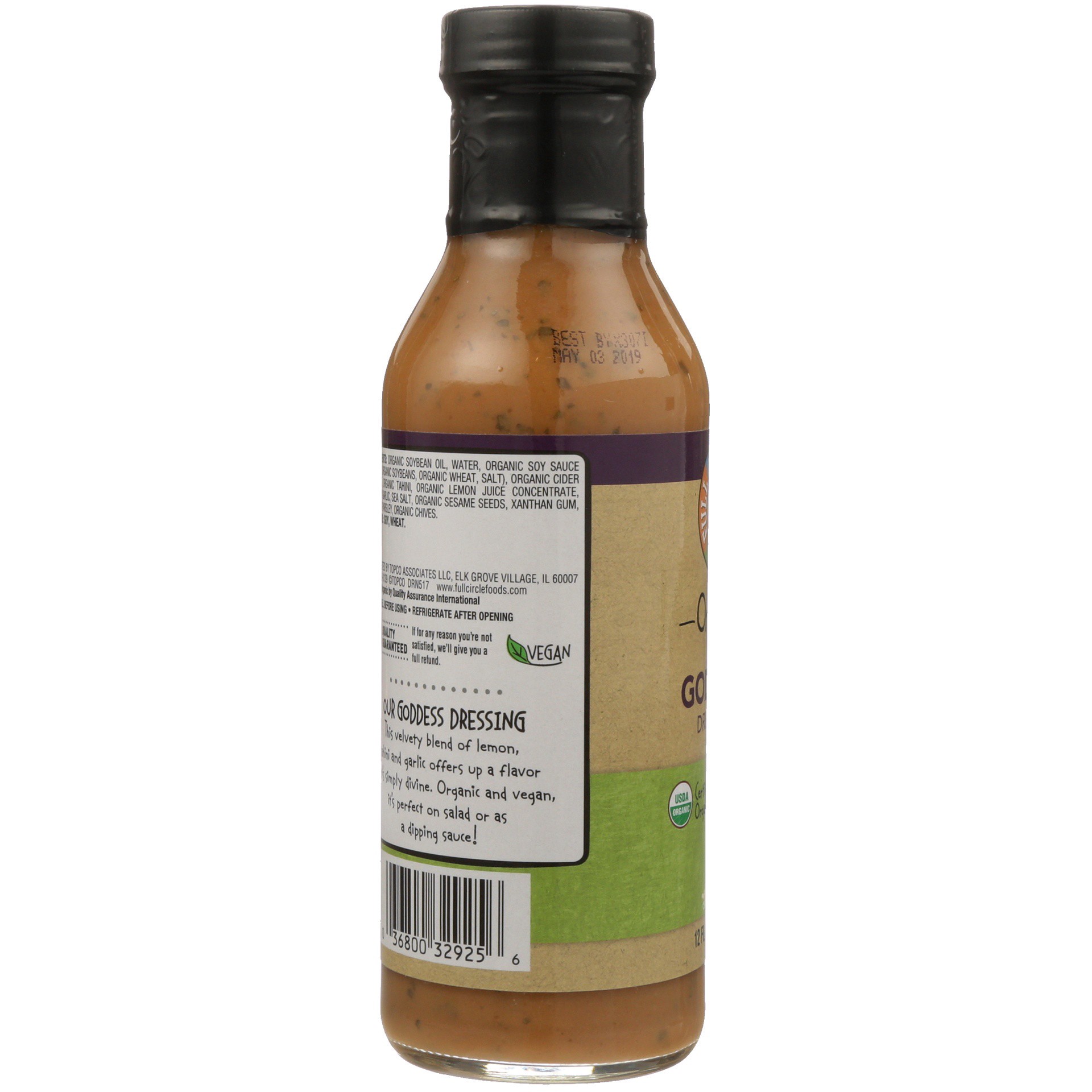 slide 6 of 6, Full Circle Market Organic Goddess Dressing, 12 fl oz