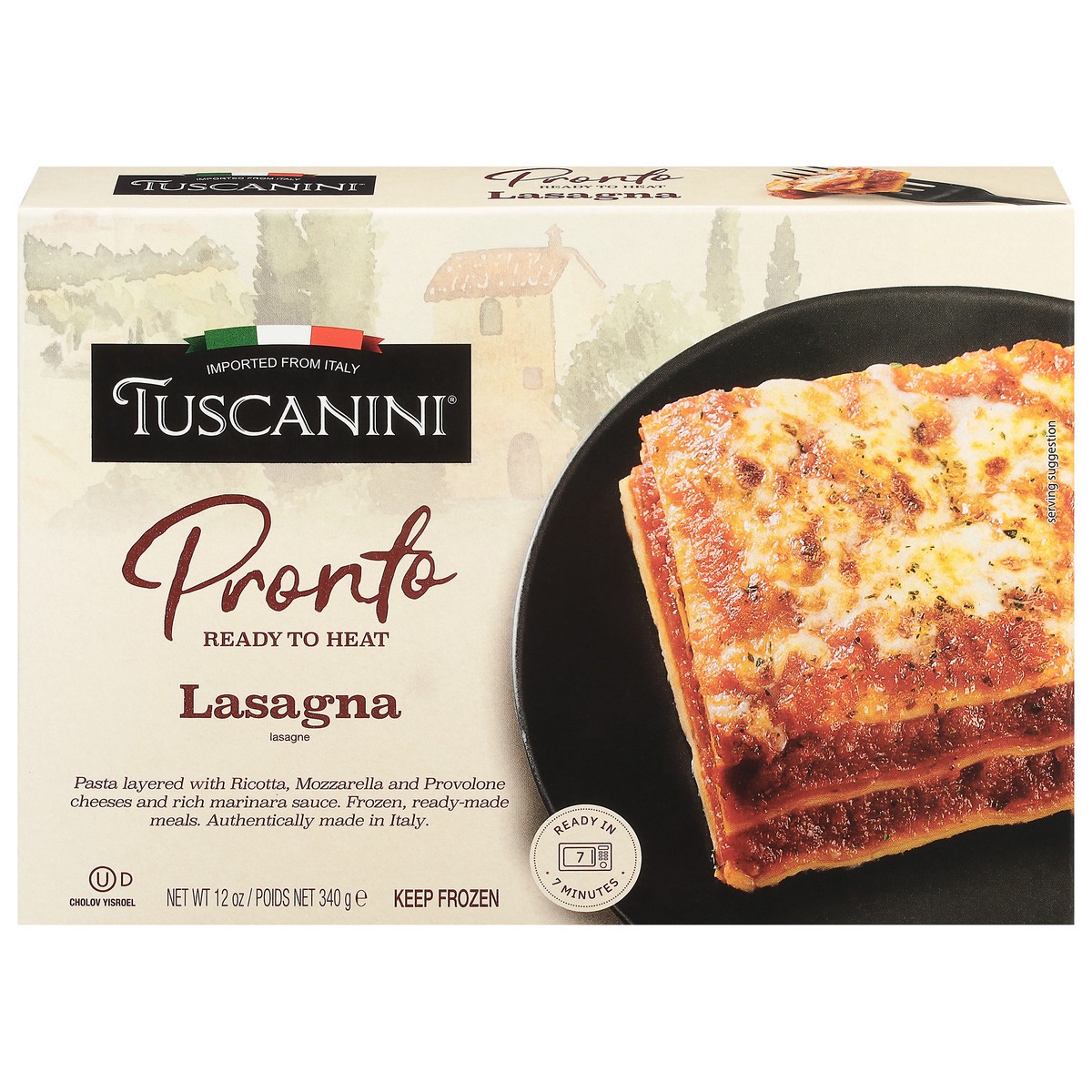 slide 12 of 14, Tuscanini Lasagna, 12 oz