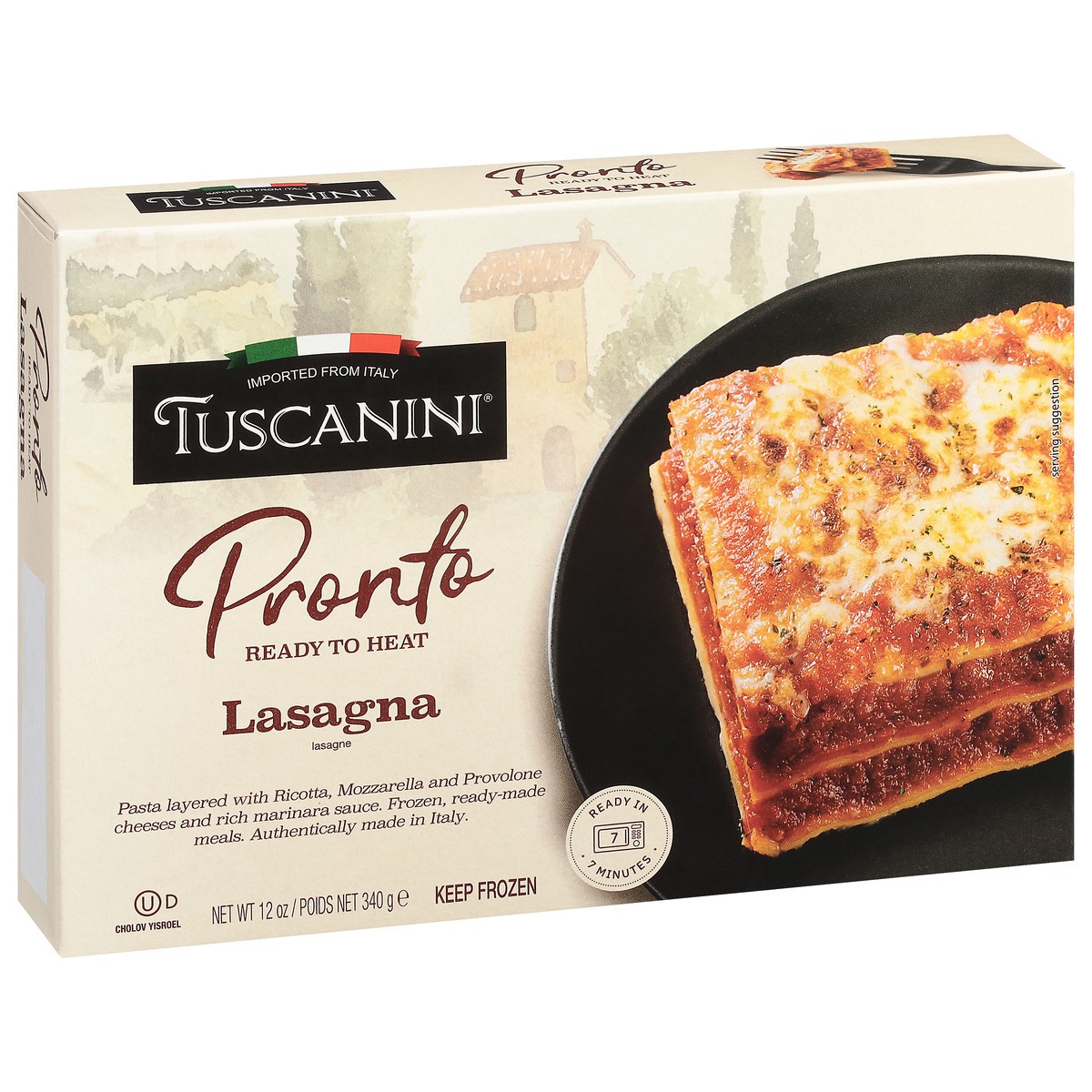 slide 11 of 14, Tuscanini Lasagna, 12 oz