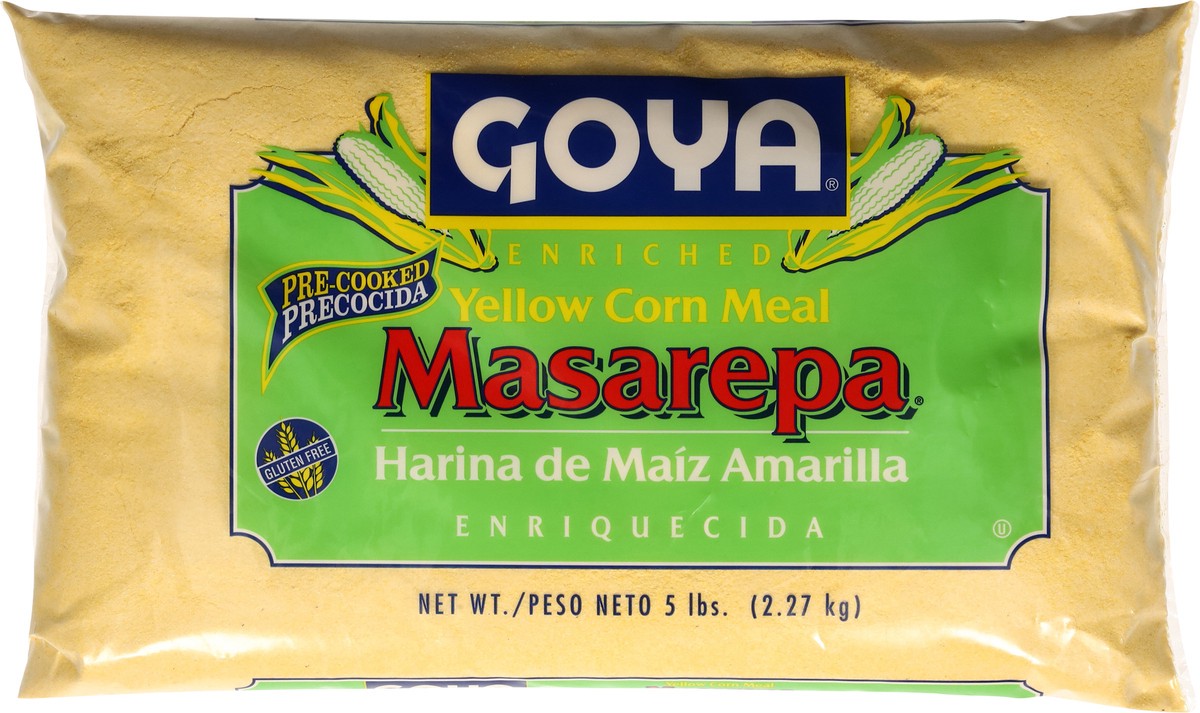 slide 6 of 13, Goya Masarepa Yellow Enriched Corn Meal 5 lb, 5 lb