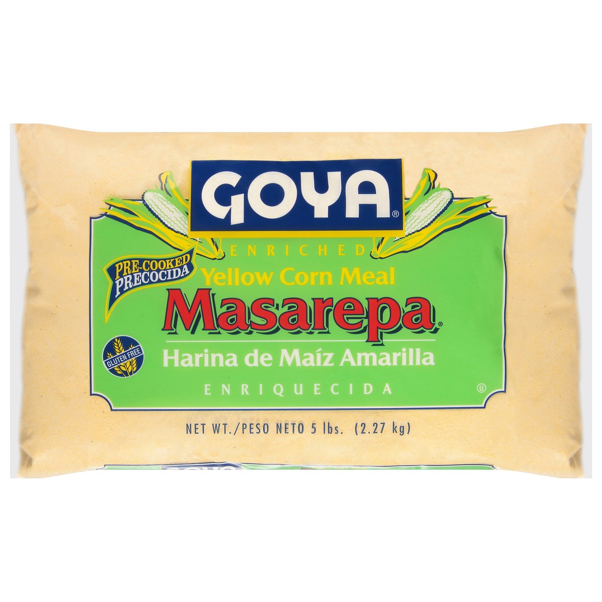 slide 10 of 13, Goya Masarepa Yellow Enriched Corn Meal 5 lb, 5 lb