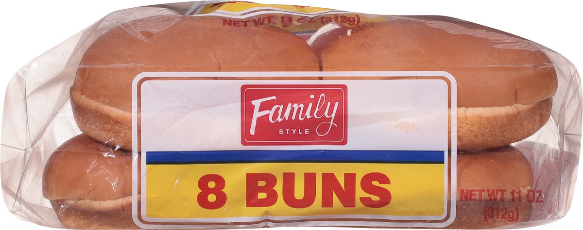 slide 2 of 13, European Bakers Family Style Sliced Enriched Buns 8 ea, 8 ct