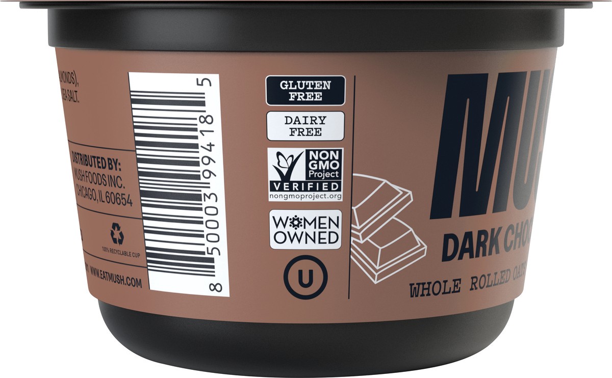 slide 8 of 11, MUSH Dark Chocolate Overnight Oats, 5 oz