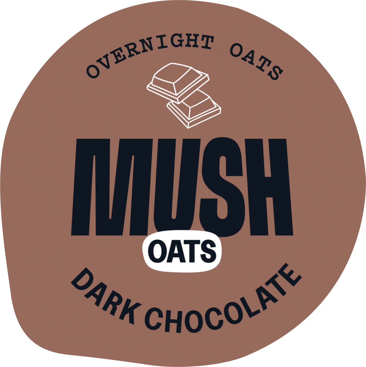 slide 4 of 11, MUSH Dark Chocolate Overnight Oats, 5 oz