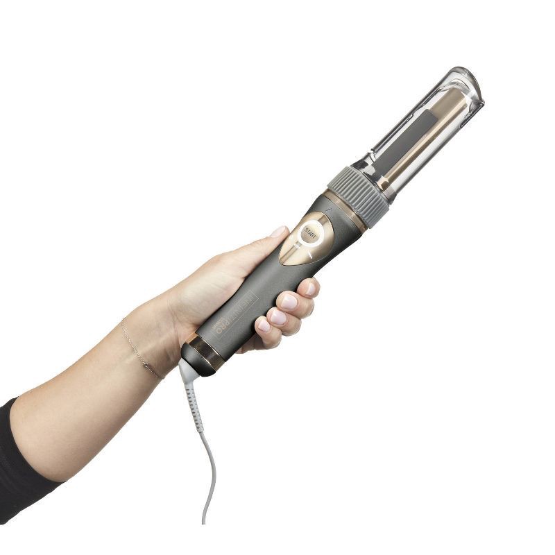 slide 4 of 7, InfinitiPRO by Conair Curl Secret Ceramic Auto Hair Curling Iron, 1 ct