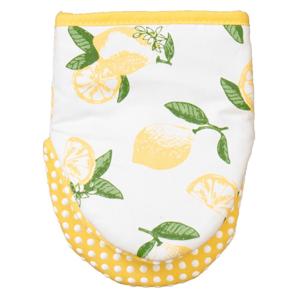 slide 3 of 4, Everyday Living Grabber Oven Mitt - Lemons, 1 ct
