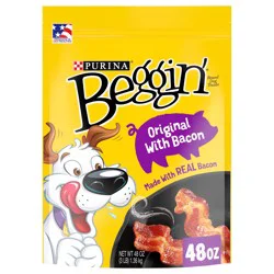 Purina Beggin' Strips Dog Treats, Original With Bacon Flavor