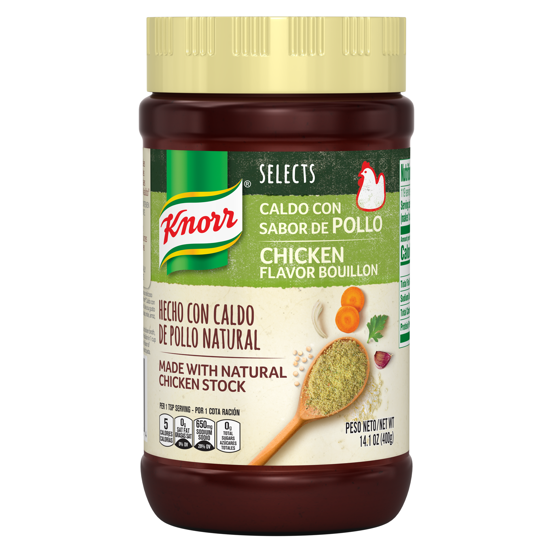 slide 3 of 4, Knorr Chicken Select Bouillon, 14.1 oz