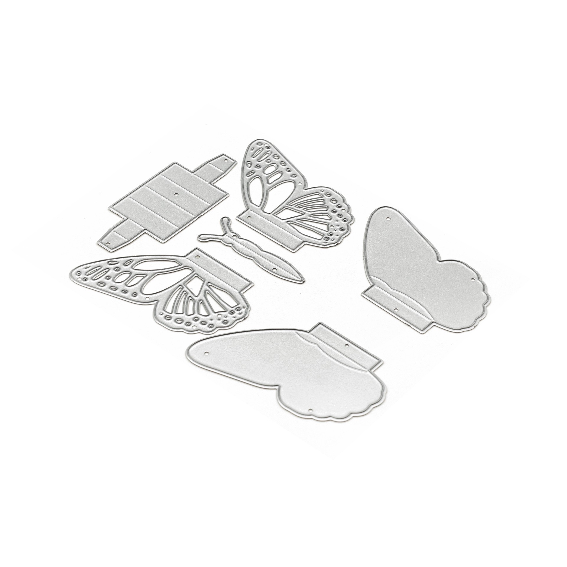 slide 4 of 5, Butterfly Pop-Up Layering Die Set By Recollections, 4 in x 6 in