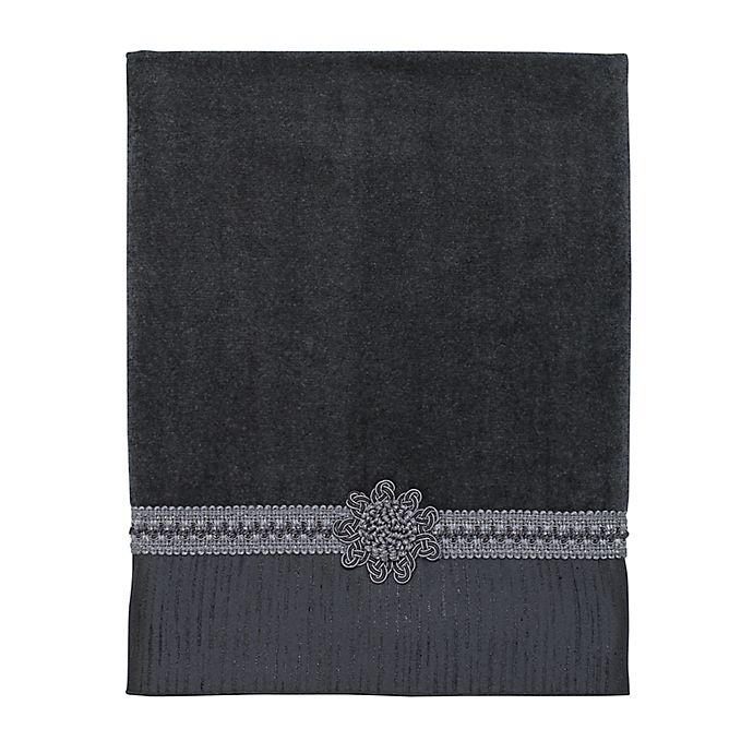 slide 1 of 1, Avanti Braided Cuff Bath Towel - Granite, 1 ct