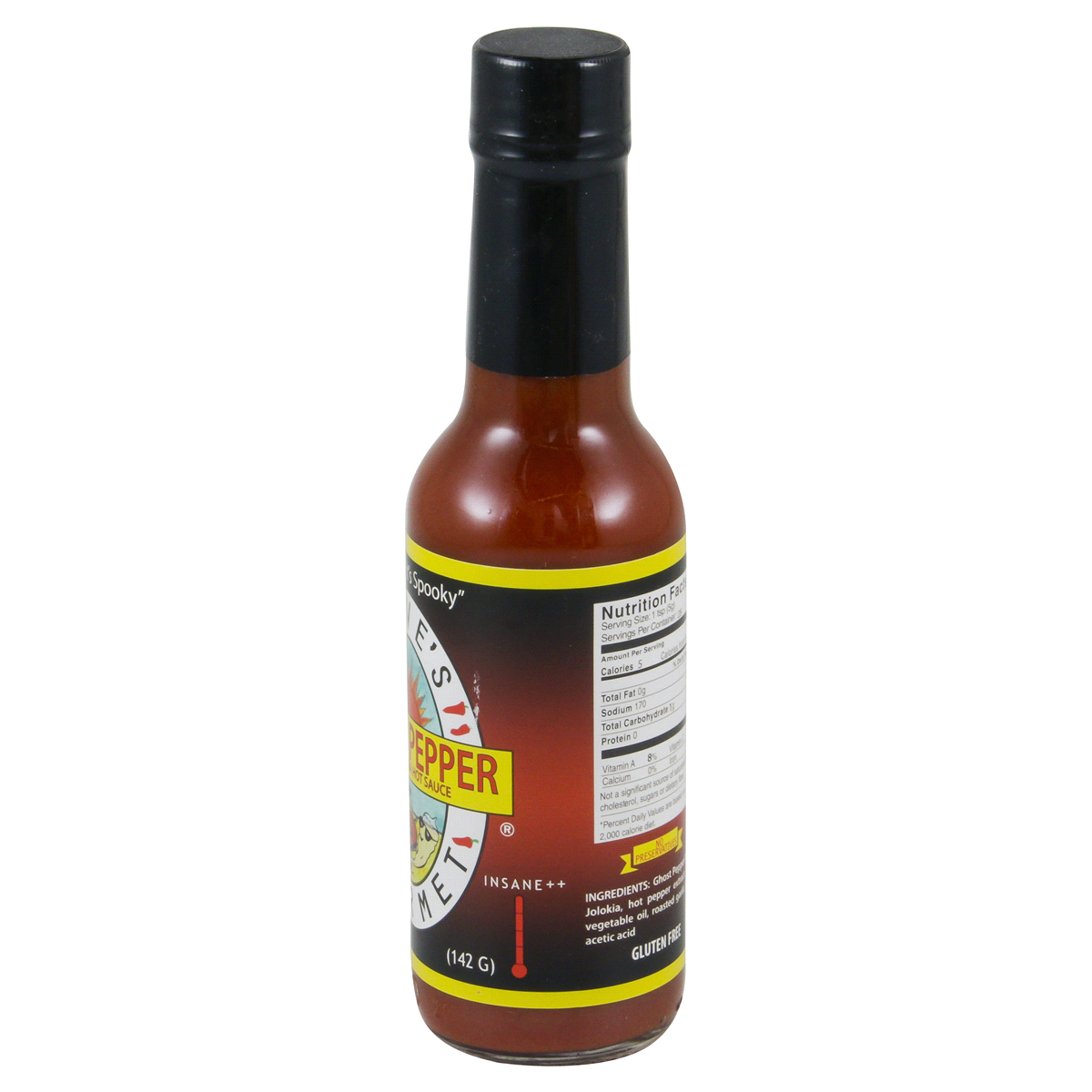 slide 4 of 4, Dave's Gourmet Insane++ Naga Jolokia Ghost Pepper Hot Sauce 5 fl oz, 5 fl oz