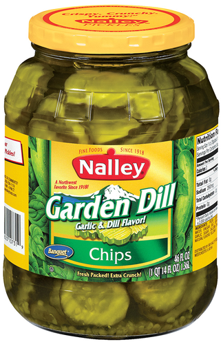 slide 1 of 1, Nalley Garden Dill Chips, 46 oz