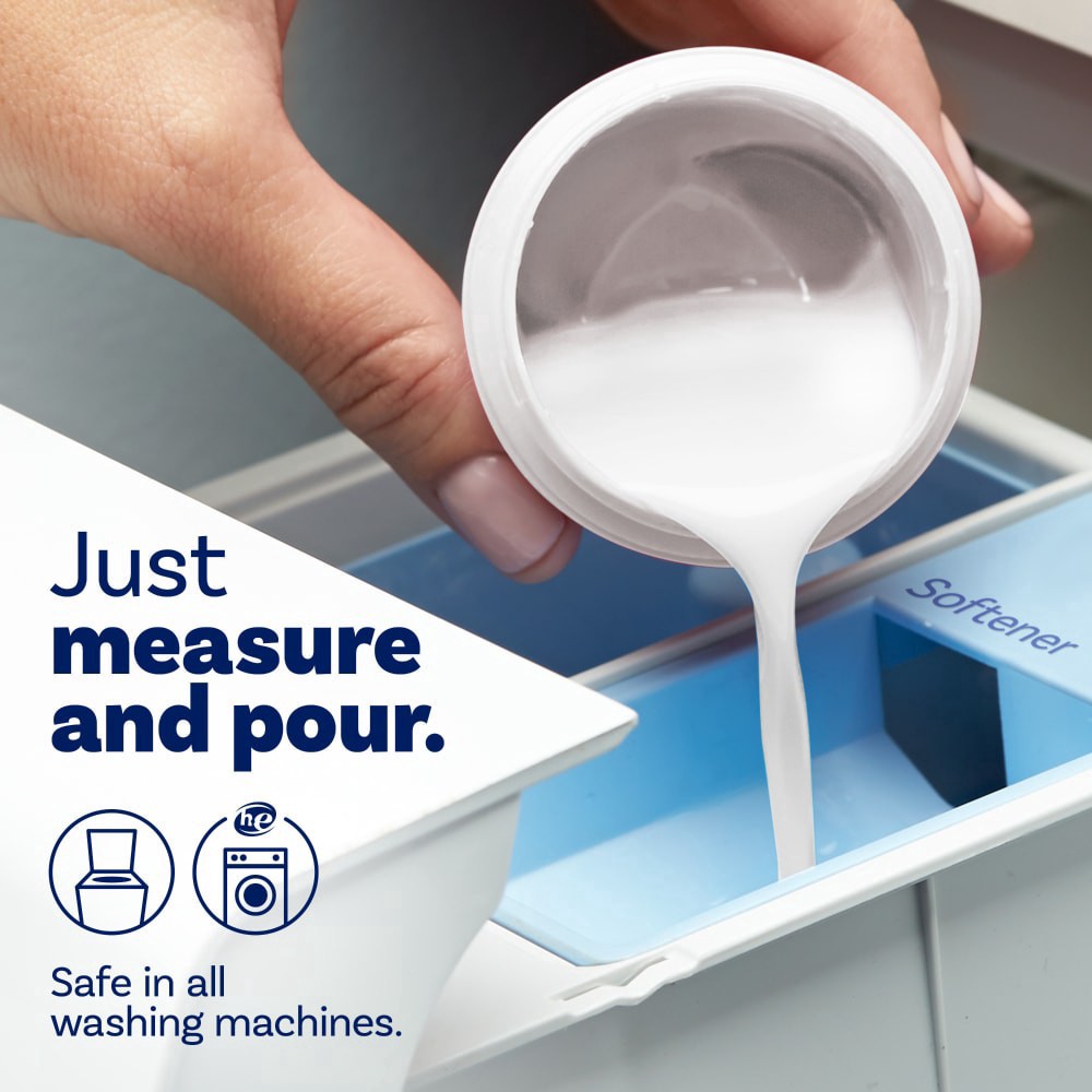 slide 3 of 6, Downy Free & Gentle Liquid Fabric Softener, 66 fl oz, 90 Loads, Hypoallergenic, Sensitive Skin Friendly Fabric Conditioner Liquid, 2.08 qt