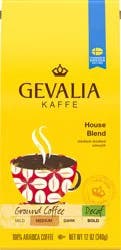 Gevalia Medium Ground House Blend Coffee 12 oz
