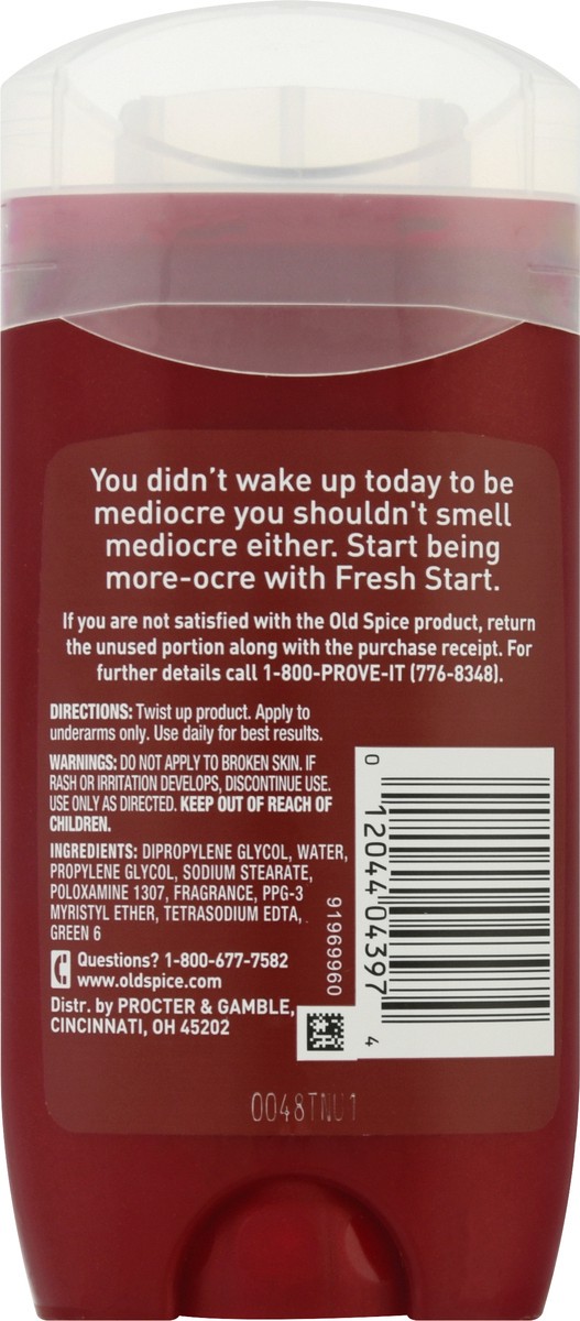 slide 4 of 9, Old Spice Fresher Defense Fresh Start Deodorant 3 oz, 3 oz