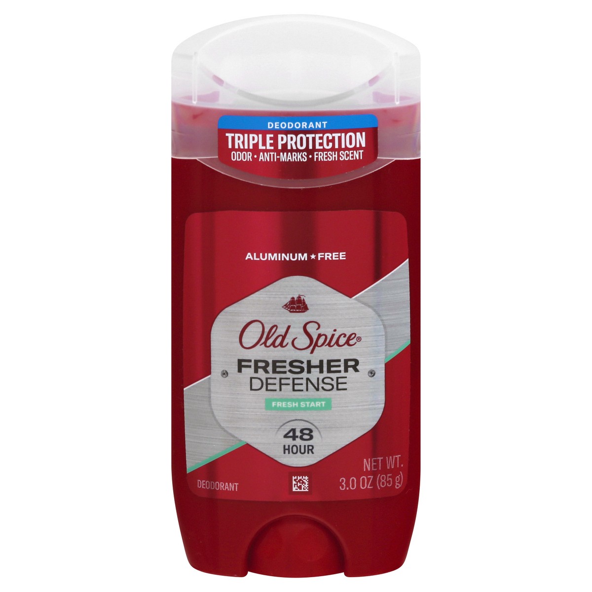 slide 1 of 9, Old Spice Fresher Defense Fresh Start Deodorant 3 oz, 3 oz