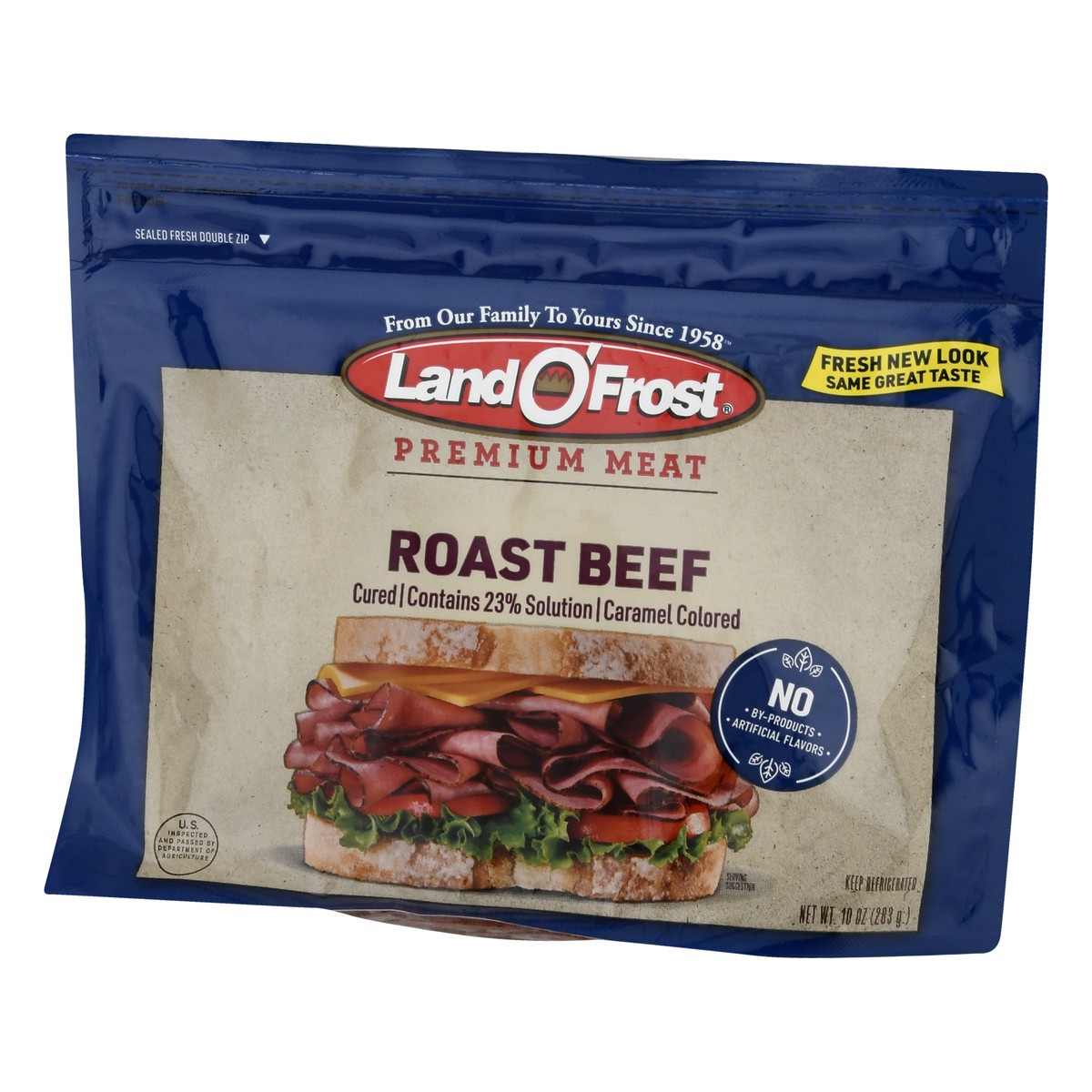 slide 4 of 9, Land O' Frost Roast Beef, 10 oz
