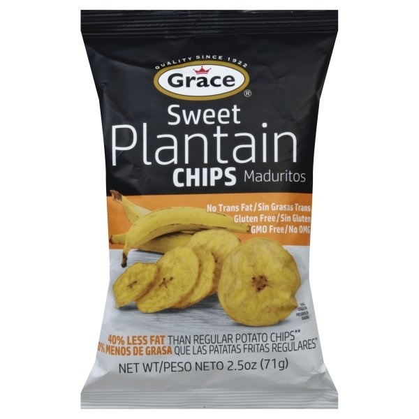 slide 1 of 1, Grace Sweet Plantain Chips 2.5 oz, 2.5 oz