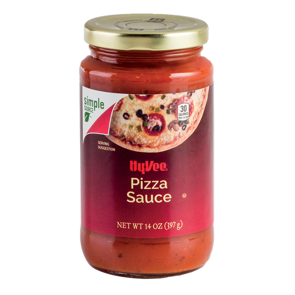 slide 1 of 1, Hy-vee Pizza Sauce, 14 oz